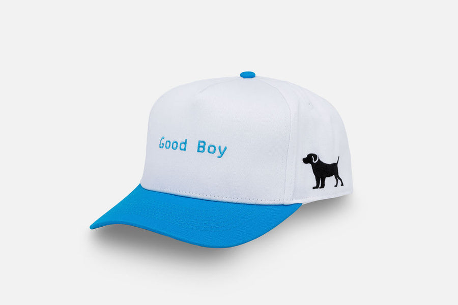 Good Boy - Baby Blue and White