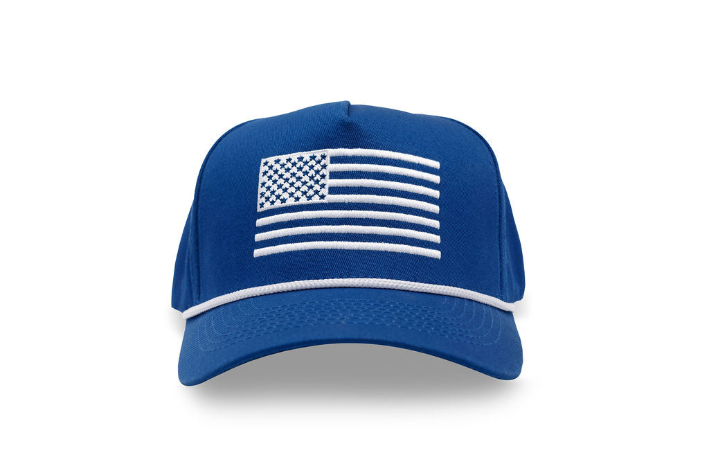 Merica - Royal Blue and White