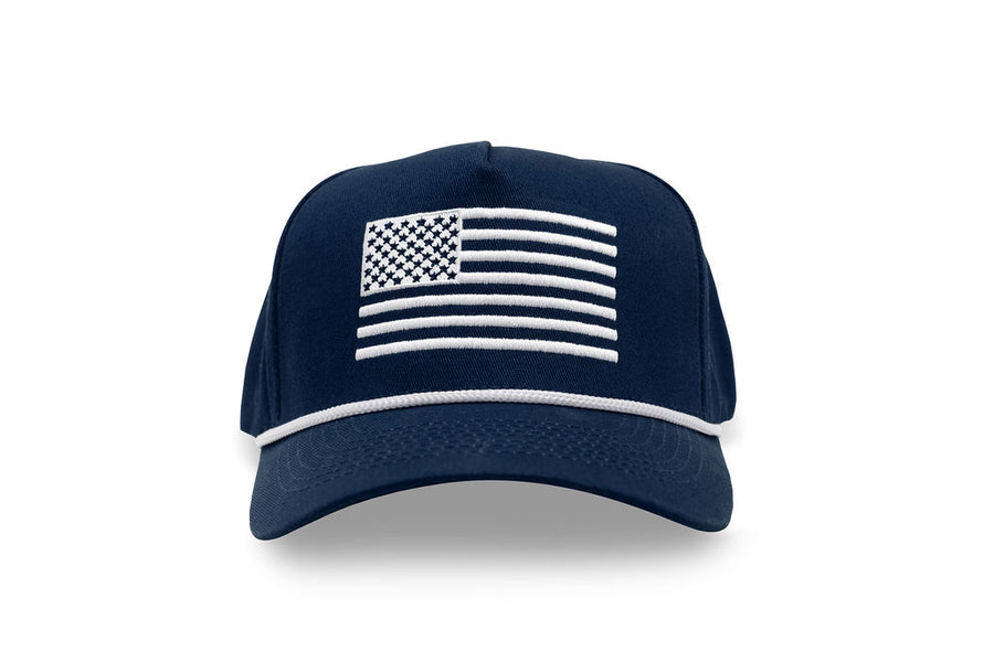 Merica - Navy and White